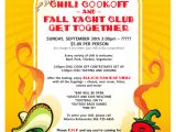 Chili Cook Off Flyer Template Free Chili Cook Off Flyer Free Printable Party Invitations Ideas