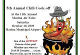 Chili Cook Off Flyer Template Free Chili Cook Off Rules Distribute the Flier Community