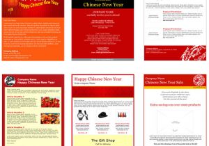 Chinese Email Template Benchmark Presents Chinese New Year Newsletter Templates