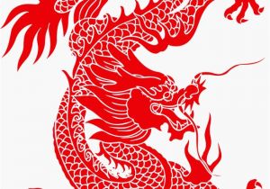 Chinese Paper Cutting Templates Dragon Chinese Paper Cut Dragon Chinese Vector Dragon Vector
