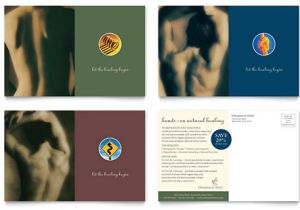 Chiropractic Brochures Template Chiropractor Postcard Template Design