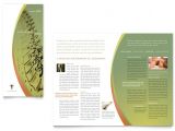Chiropractic Brochures Template Massage Chiropractic Tri Fold Brochure Template Design