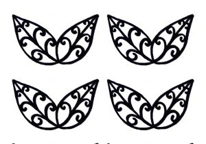 Chocolate Filigree Templates Filigree Templates Cake Ideas and Designs