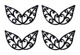 Chocolate Lace Template Filigree Templates Clipart Best