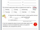 Chore Contract Template Home Page Parenting the Modern Family
