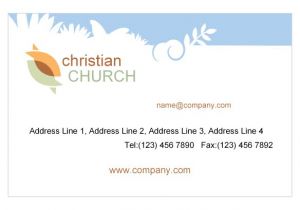 Christian Business Cards Templates Free Christian Business Cards Templates Free 28 Images 9