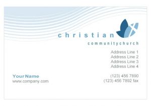 Christian Business Cards Templates Free Christian Business Cards Templates Free Image Collections