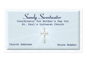 Christian Business Cards Templates Free Religious Business Card Template Zazzle