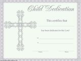 Christian Certificate Template Christian Dedication Certificate Template Templates