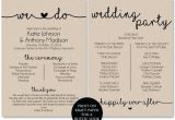 Christian Wedding order Of Service Template Christian Wedding order Of Service Template