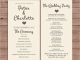 Christian Wedding order Of Service Template Wedding Program order Of Service by Darlingpapercompany On