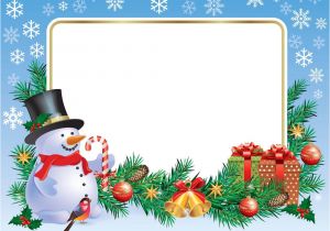 Christmas and New Year Card New Year Greetings Vector Image On Com Imagens Molduras