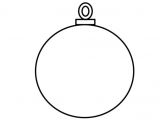 Christmas Baubles Templates to Colour Christmas Tree Bauble Template Merry Christmas Inside
