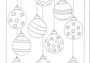 Christmas Baubles Templates to Colour Color Your Own Christmas ornaments Printable