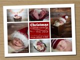 Christmas Card and Birth Announcement Birth Announcement