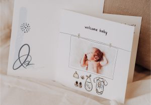 Christmas Card and Birth Announcement Birth Announcement Text Fizzer