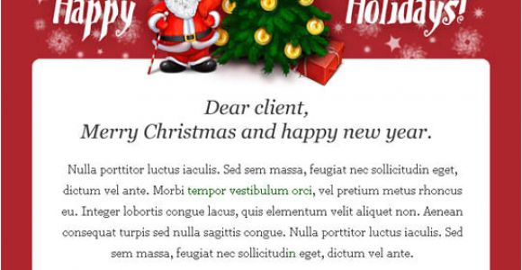 Christmas Card Emails Templates Free 17 Beautifully Designed Christmas Email Templates for