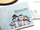 Christmas Card Kits for Adults Colorful Christmas Copic Marker Color Combo with Images