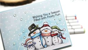 Christmas Card Kits for Adults Colorful Christmas Copic Marker Color Combo with Images