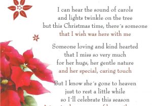 Christmas Card Verses for Mum Nanna 3 Rip with Images Christmas In Heaven Christmas