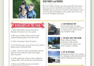 Christmas Card Year In Review Template 68 Best Christmas Newsletter Templates Year In Review