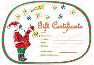 Christmas Certificates Templates for Word 20 Christmas Gift Certificate Templates Word Pdf Psd