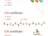 Christmas Certificates Templates for Word Holiday Gift Certificate Template Word Christmas Free