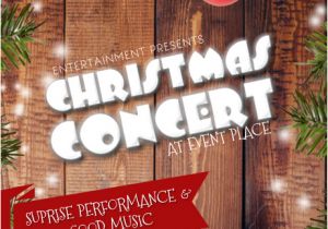 Christmas Concert Flyer Template Free Christmas Concert Flyer Template 3d Postermywall