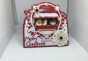 Christmas Dies for Card Making Christmas Card Made Using Marianne Design Dies Created and