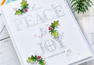 Christmas Dies for Card Making Simon Says Stamp Foil Christmas Cards Simple Cards