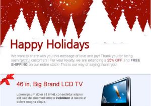 Christmas Email Message Template 17 Beautifully Designed Christmas Email Templates for