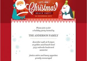 Christmas Email Message Template 22 Inspirational Christmas HTML Email Templates