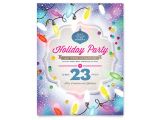 Christmas Flyer Templates for Publisher Holiday Party Flyer Template Word Publisher