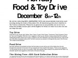 Christmas Food Drive Flyer Template 16 Food Drive Flyer Template Free Images Food Drive