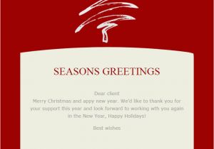 Christmas Greeting Email Template 104 20 Free Christmas and New Year Email Templates