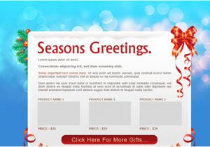 Christmas Greeting Email Template Free and Premium Christmas HTML Email Newsletter Templates