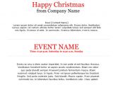 Christmas Holiday Party Email Invitation Template for Outlook Email Christmas Invitations Templates