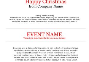 Christmas Holiday Party Email Invitation Template for Outlook Email Christmas Invitations Templates