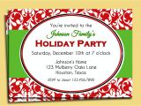 Christmas Holiday Party Email Invitation Template for Outlook Party Email Templates