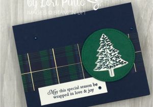 Christmas Ideas for Card Making Perfectly Plaid In Navy Pretty Cards Cards Stampin Pretty