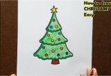 Christmas Ka Greeting Card Kaise Banaye How to Draw A Christmas Tree Easy
