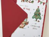 Christmas Ke Liye Greeting Card Amazon Com Niece Christmas Card Greeting Card by Wishing