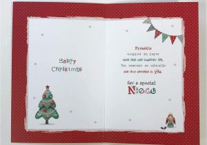 Christmas Ke Liye Greeting Card Amazon Com Niece Christmas Card Greeting Card by Wishing