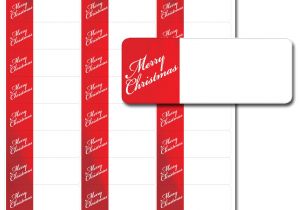 Christmas Label Templates Avery 5160 Merry Christmas Address Labels Holiday Address Labels