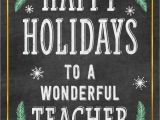 Christmas Message Card for Teacher 25 Christmas Card for A Teacher to Wish Merry Christmas
