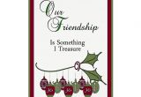 Christmas Message to Friends Card Christmas Card for Friend Zazzle Com Christmas Cards