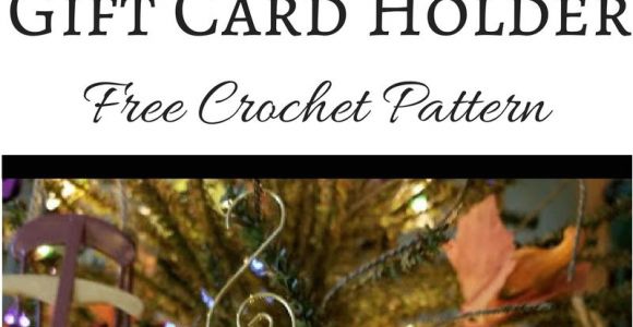 Christmas ornament Gift Card Holder Mitten ornament Gift Card Holder Crochet Christmas Gifts