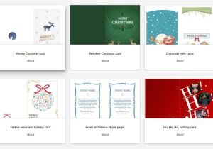 Christmas Place Card Templates for Word Microsoft Word Templates for Home and Personal Projects