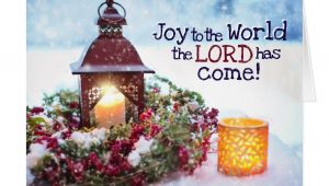 Christmas Quotes for Holiday Card Joy to the World the Lord Has Come Christmas Holiday Card