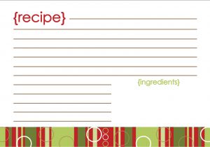 Christmas Recipe Card Template for Word 100 Microsoft Business Card Templates Resume Template